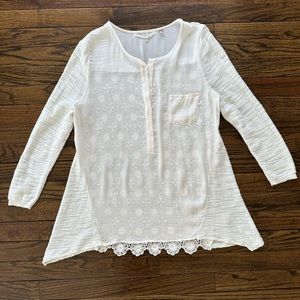 Anthropologie Knitted & Knotted Top